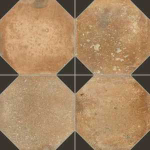 Керамогранит Peronda FS Nonna Black Decor LT матовый коричневый 3388941563 45,2х45,2 см