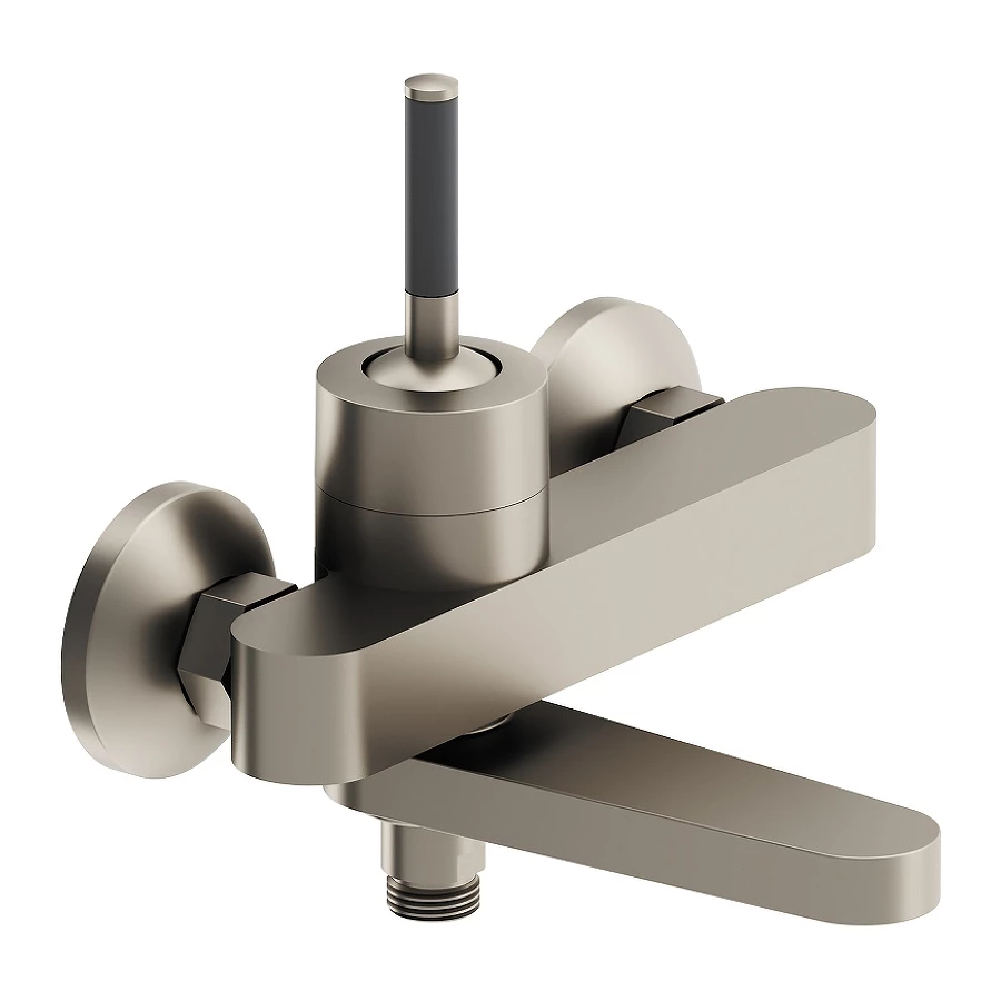 Смеситель для ванны и душа Damixa Arc никель 291000200