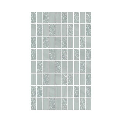 Декор Kerama Marazzi Сияние голубой мозаичный 25*40 см