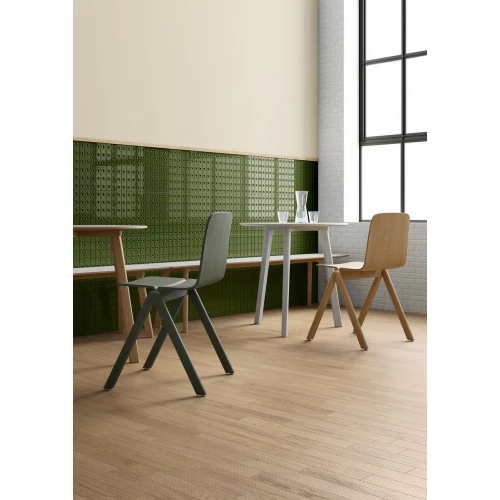 Плитка настенная Mutina Пунто Довн Глоссй Верт / Punto Down Glossy Vert глянцевая зеленая BOPDLG09 31,5х21,1 см