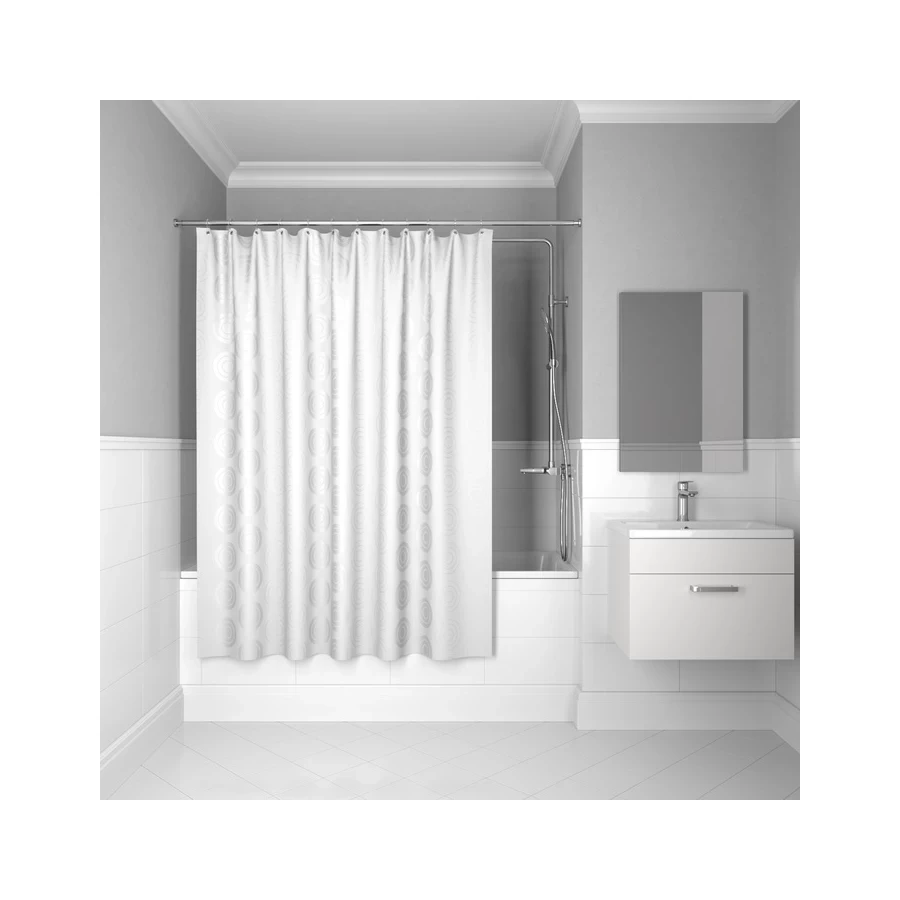 Штора для ванной Iddis Base полиэстер BD04P24i11 240x200 см