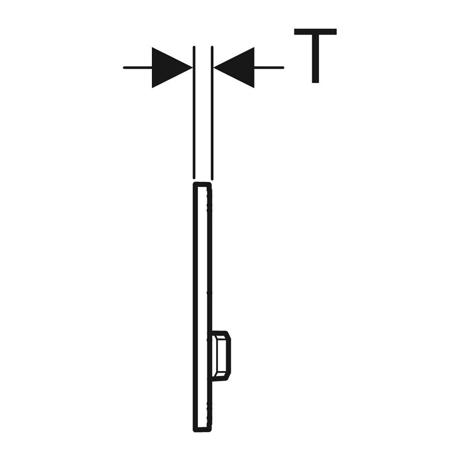 Смывная клавиша Geberit Sigma 50 черный 115.788.DW.2