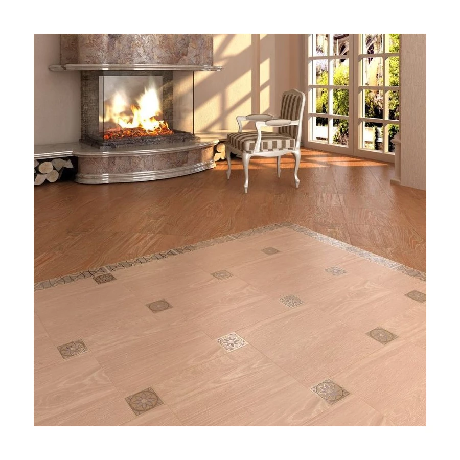 Бордюр Kerama Marazzi Платан коричневый W005\3274 30,2х7,2 см