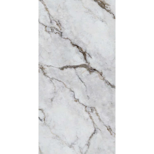 Керамогранит Planet Ceramics UKSL 2599 глянцевый с золотом серый 120х60 см