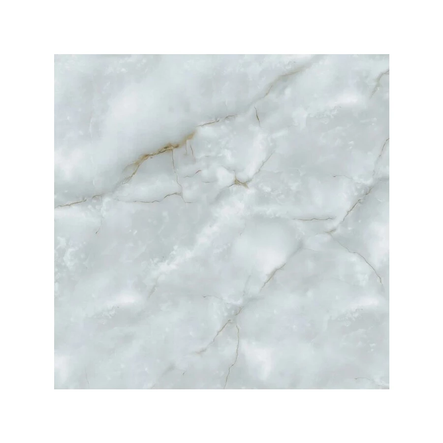 Керамогранит Planet Ceramics UK-770 глянцевый с золотом серый 80х80 см