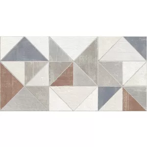 Плитка настенная Domino Mundi Decor Geom Colors 66,5х34 см