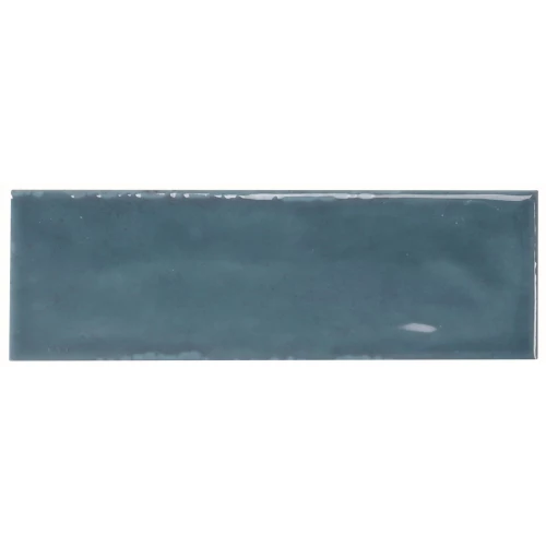 Керамогранит Monopole Artisan Blue 002592 глянцевый синий 15x5 см