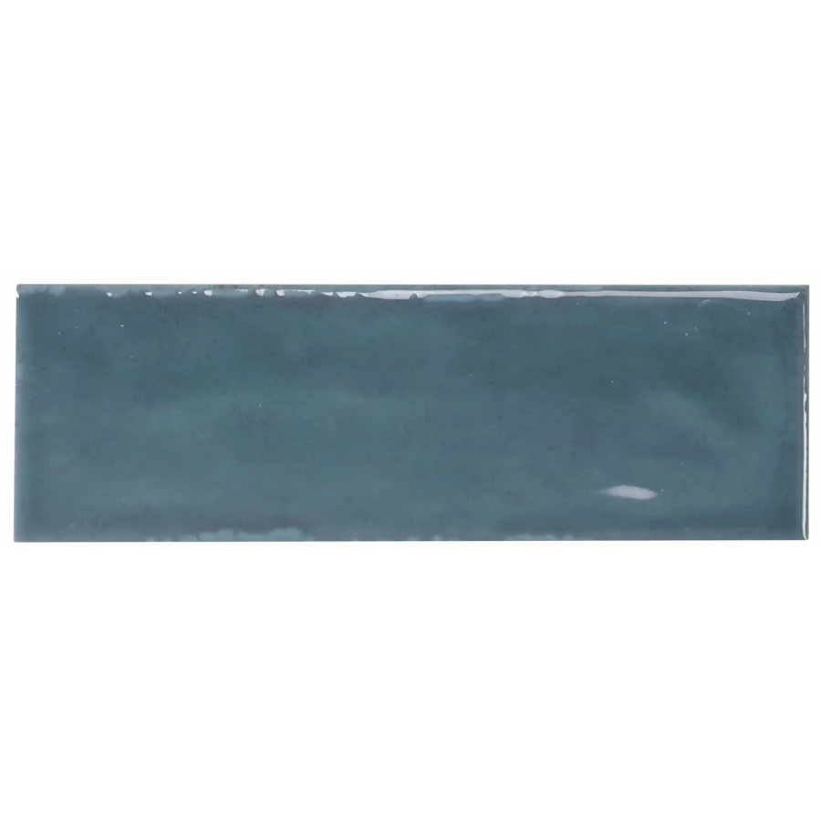 Керамогранит Monopole Artisan Blue 002592 глянцевый синий 15x5 см