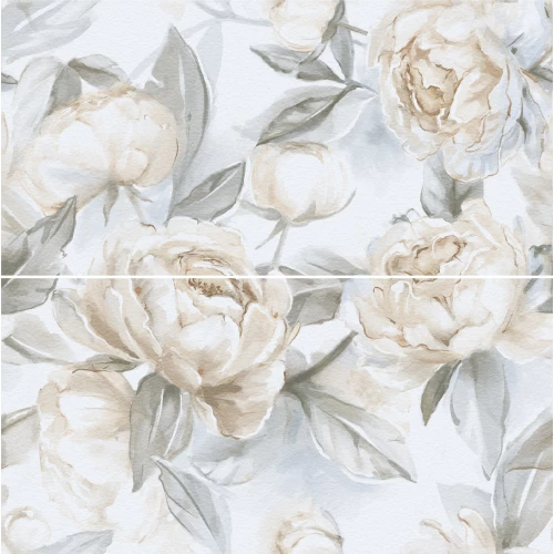 Керамогранит Staro Decors Elite Peonies Decor A Matt Face 1 матовый многоцветный 53834071 120х60 см