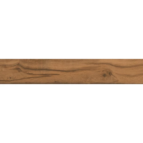 Керамогранит StaroWood Sherwood Cherry Carving матовый коричневый 120х20 см