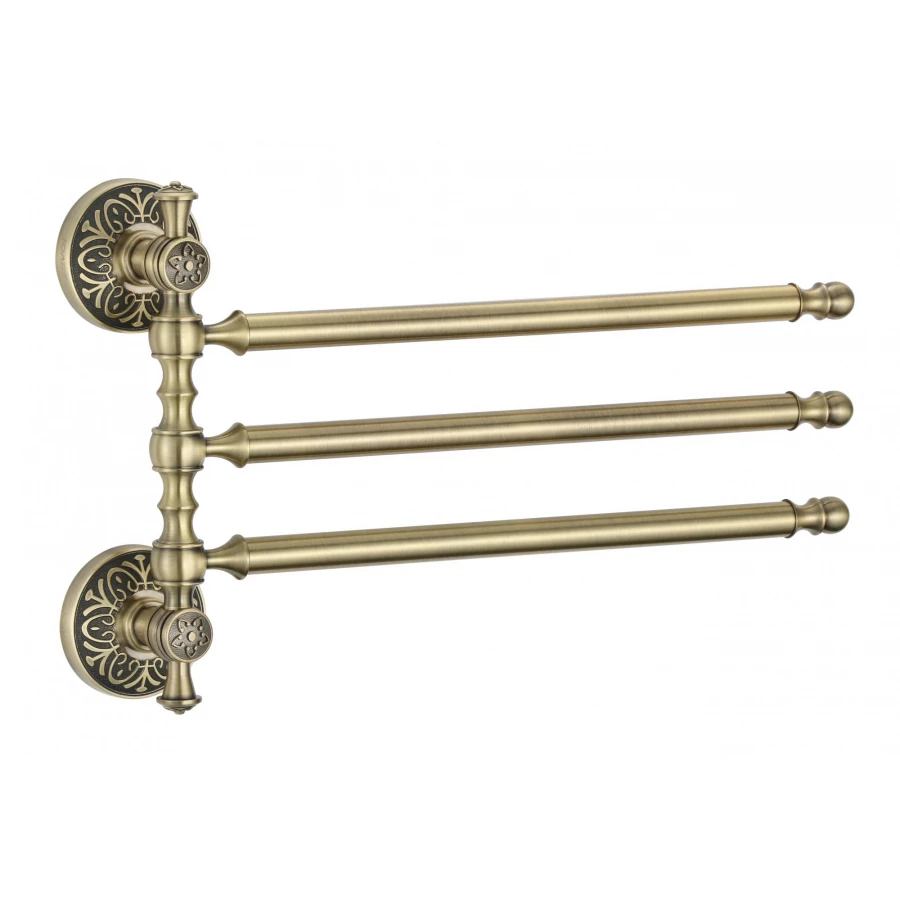 Держатель для полотенец Savol поворотный 3-ой 58с S-005803C