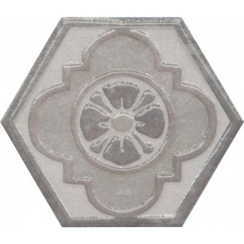 Вставка Kerama Marazzi Тюрен серый 12х10,4 см