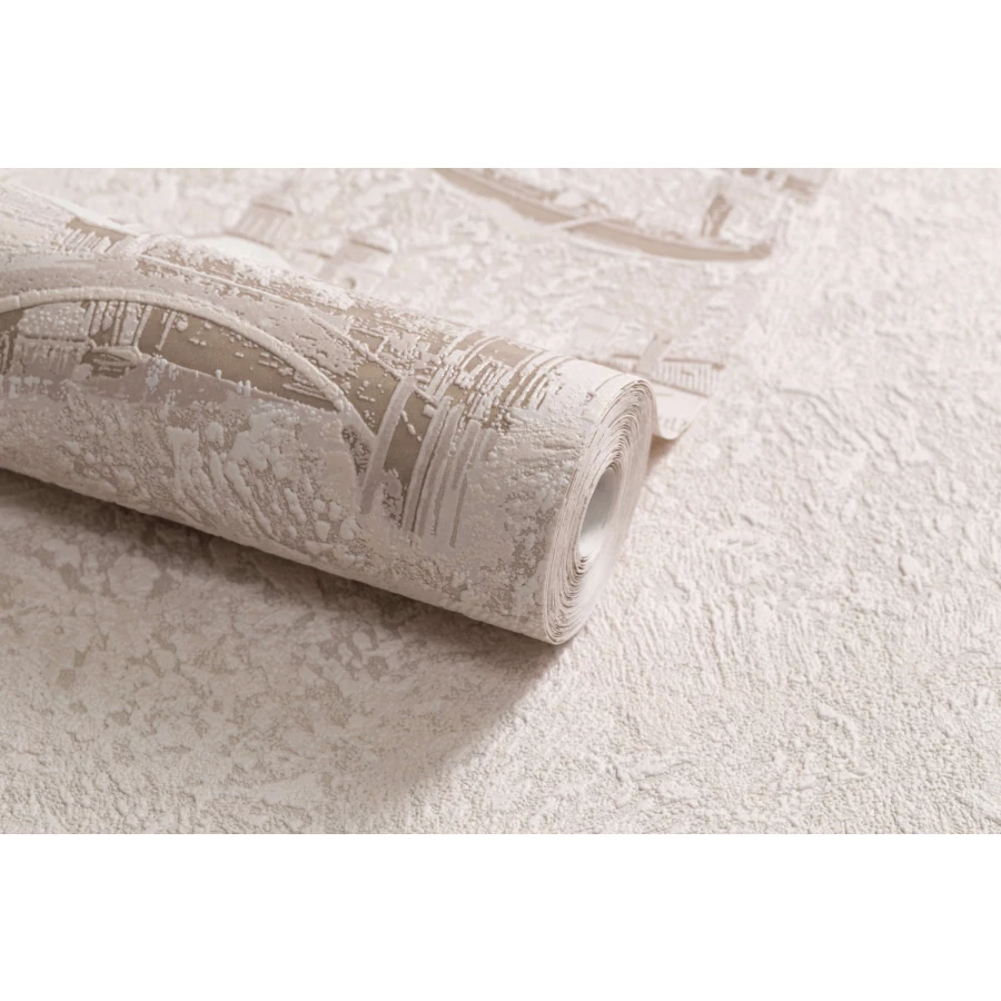 Обои флизелиновые Palitra Home HomeColor Serra бежевые HC31051-21 1,06х10,05 м