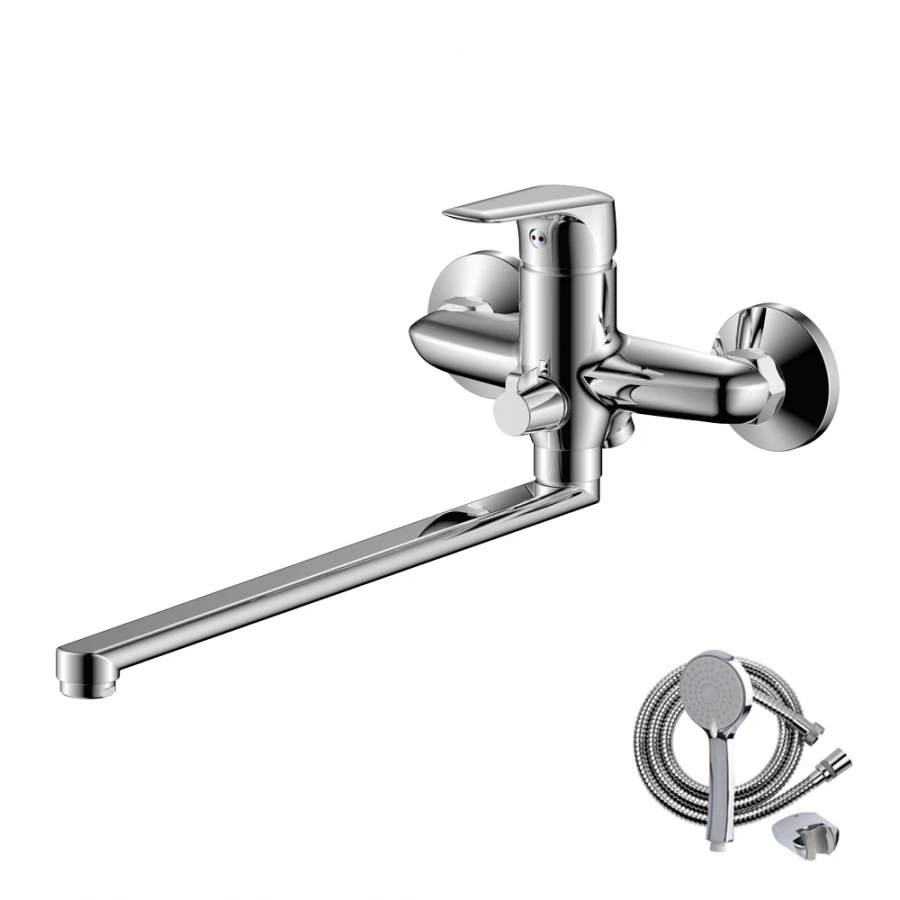 Смеситель Olive`s для ванны с длинным изливом Evora 33221EV