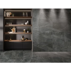 Керамогранит Vitra CityMarble Калакатта Блэк 7ЛПР R9 K951845LPR01VTER 120х60 см