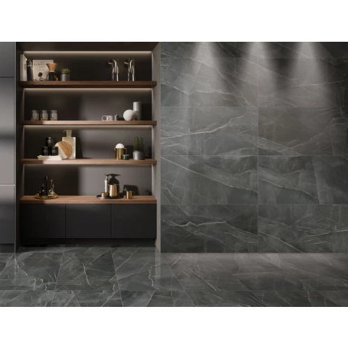 Керамогранит Vitra CityMarble Калакатта Блэк 7ЛПР R9 K951845LPR01VTER 120х60 см