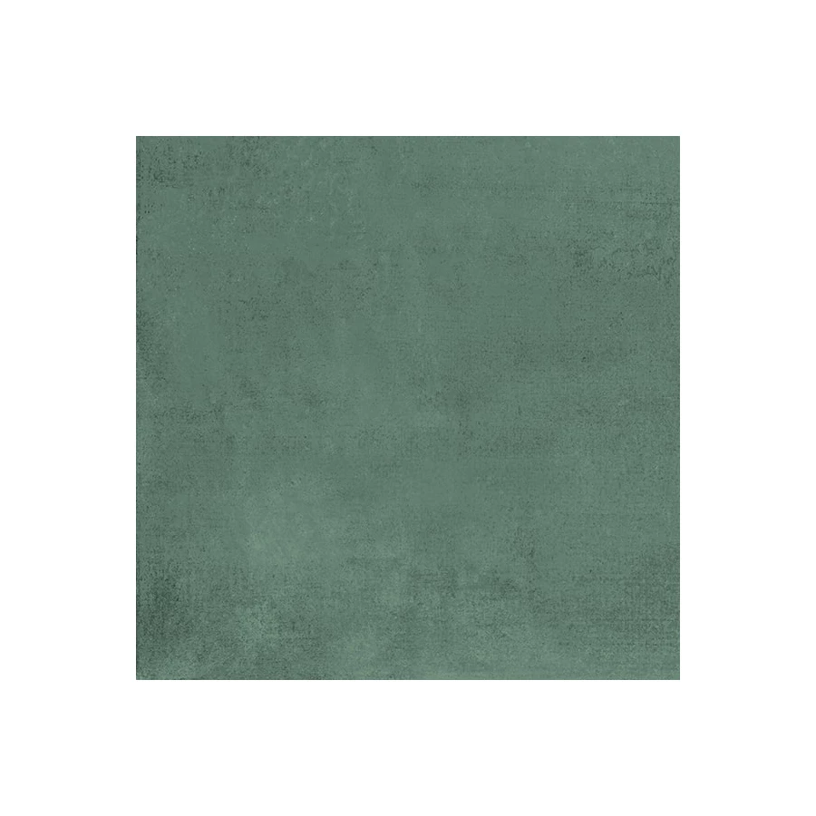 Керамогранит Гранитея АртБетон зелёный рельефный Relief G007 60х60 см