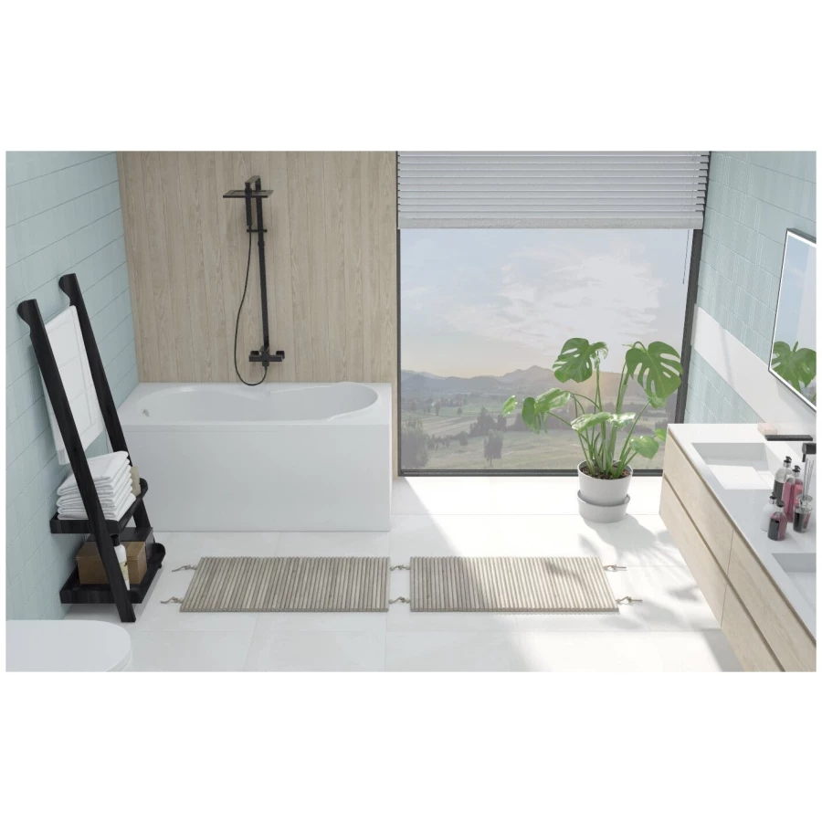 Акриловая ванна Lavinia Boho Easter Pro S1-37060075 универсальная (комплект 2 в 1) 170x75 см