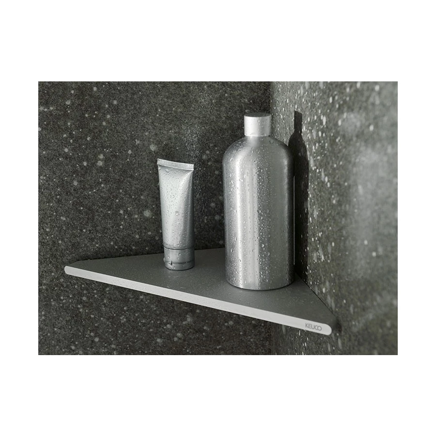 Угловая полочка для душа Keuco Edition алюминий 400 11557170000