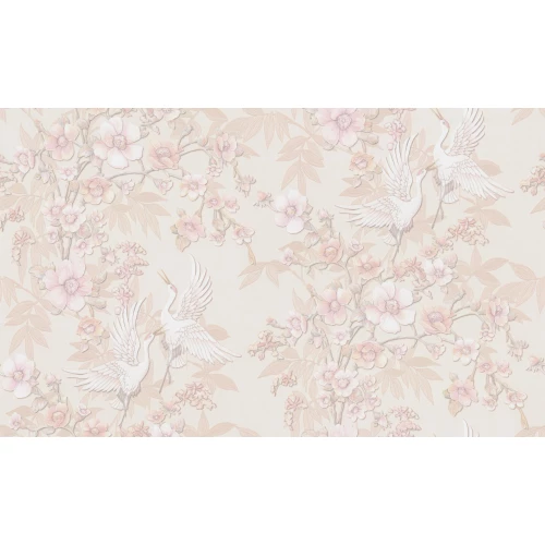 Обои флизелиновые Palitra Prestige Japandi Mural бежевые PC72090-23 1,06х10,05 м