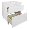 Комплект тумба Azario Мила 60h напольная с раковиной Monte 60 белая CS00085830 60х46х85 см