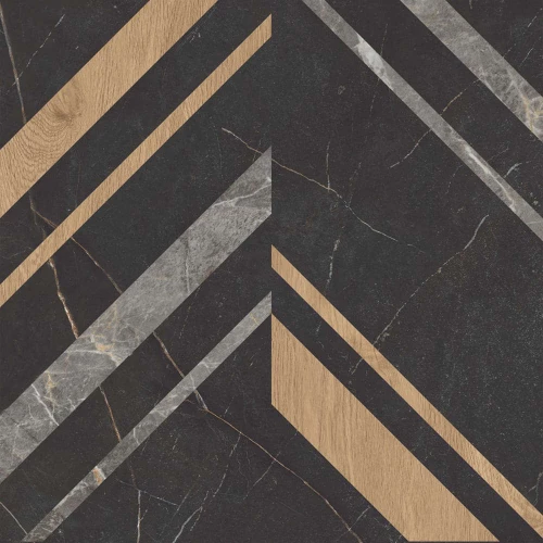 Керамогранит Estima Improve IM03 матовый черный 73319 60x60 см