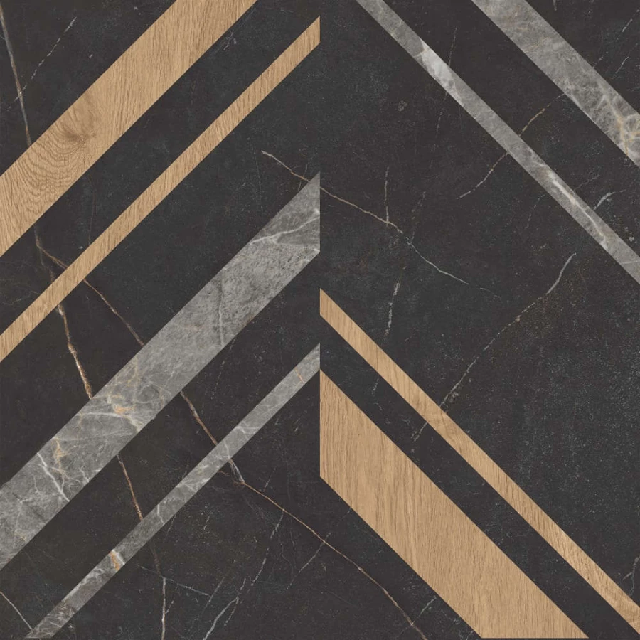 Керамогранит Estima Improve IM03 матовый черный 73319 60x60 см