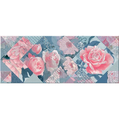 Бордюр Azori Legato Blue Damask 50,5*6,2