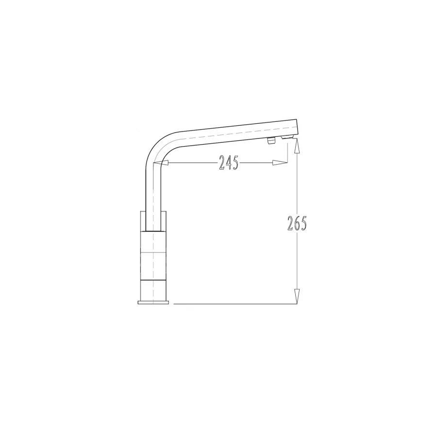 Смеситель для кухонной мойки Kaiser Sonat 34044-3 бронза