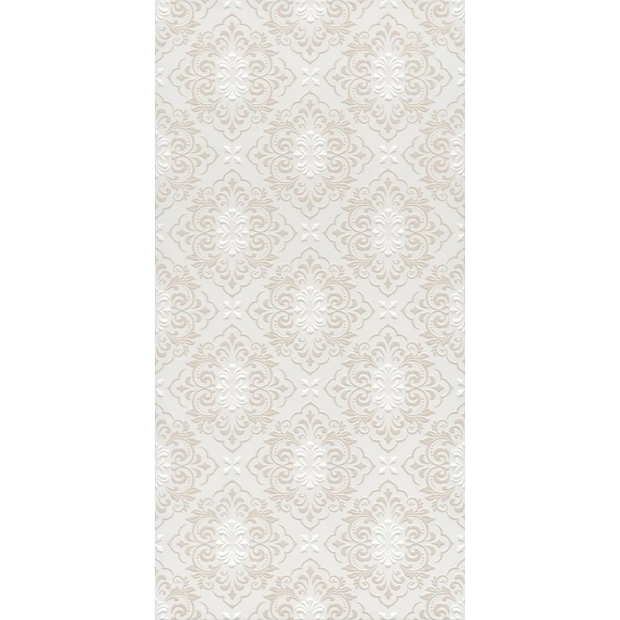 Декор Kerama Marazzi Флориан 1 обрезной матовый белый OS/A265/11037R 60x30 см