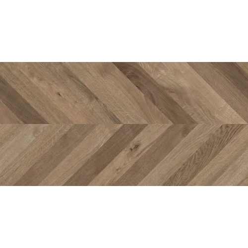 Керамогранит Laparet Wood Lux Walnut Chevron M матовый карвинг коричневый 120х60 см
