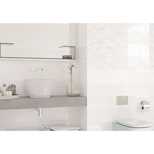 Плитка облицовочная рельефная ALMA Ceramica Roxana 16 шт в уп 57,6 м в пал TWA11RXN004 60х20х0,75 см