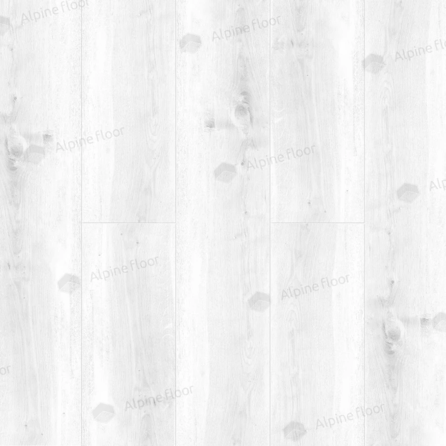 Каменный SPC ламинат Alpine Floor Classic синхронное тиснение Дуб выбеленный ЕСО 182-8 43 класс 4 мм 2.23 кв.м 122х18.3 см
