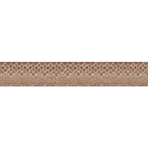 Плитка настенная Atlantic Tiles Magnifique Listelo Cuivre Бордюр матовый бежево-коричневый 29,5х4,8 см