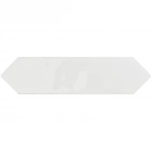 Плитка настенная Smile Tile Пикет Бианко / Picket Bianco глянцевая белая 38865696 30х7,5 см