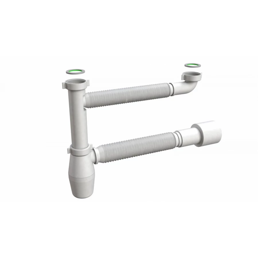 Сифон для двойной мойки Bonomini 1022EX45B0