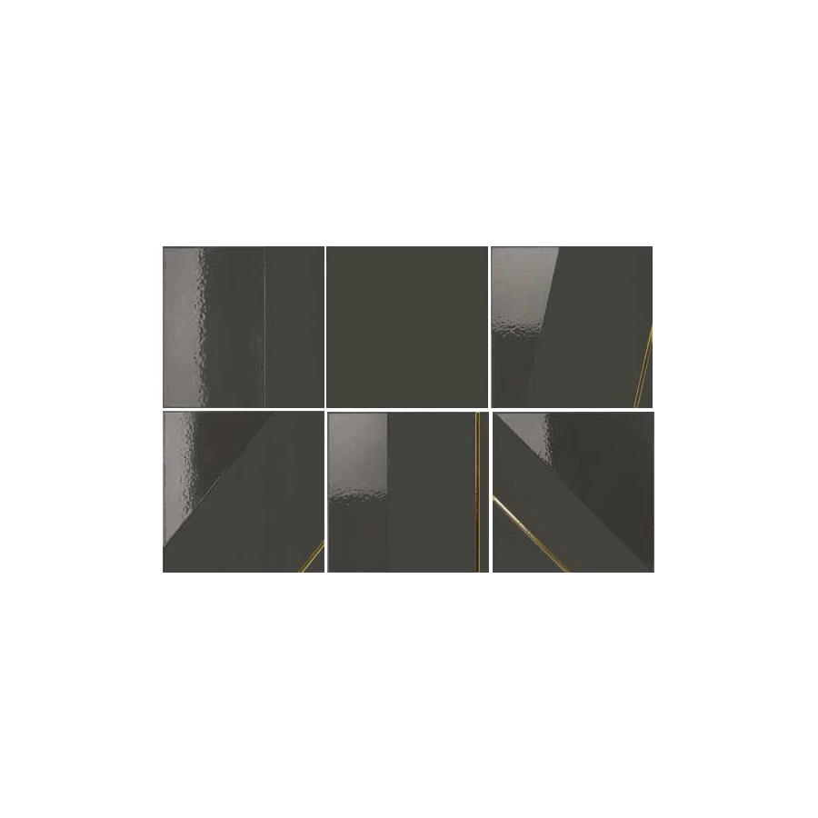 Декор Italon Плэй Петрол серый 30х30 см