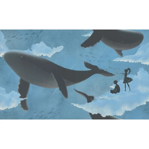 Обои флизелиновые Аспект Фэнтези голубые 70477-64 1,06х10,05 м