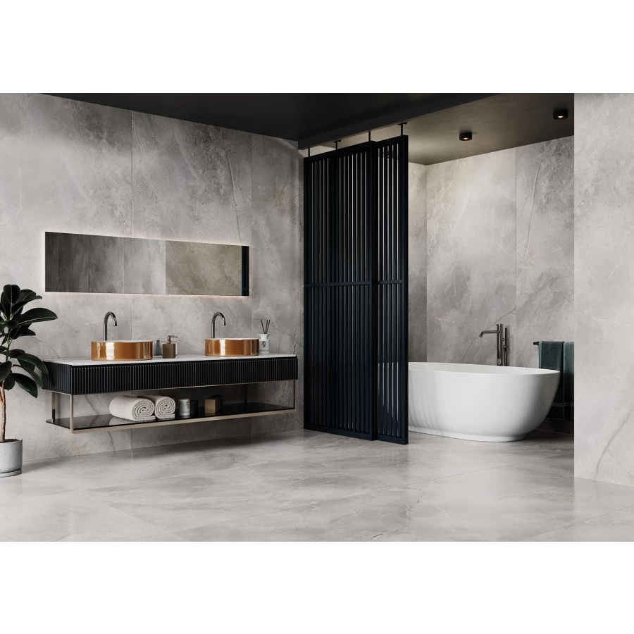 Керамогранит Cerrad Masterstone Silver Rect 119,7x59,7 см