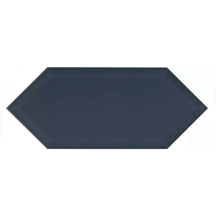 Плитка настенная Kerama Marazzi Алмаш грань глянцевый синий 14х34 см