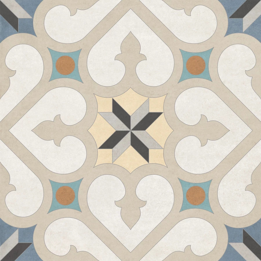 Керамогранит New Trend Design Art Damask матовый многоцветный GP2020DGA11 20х20 см