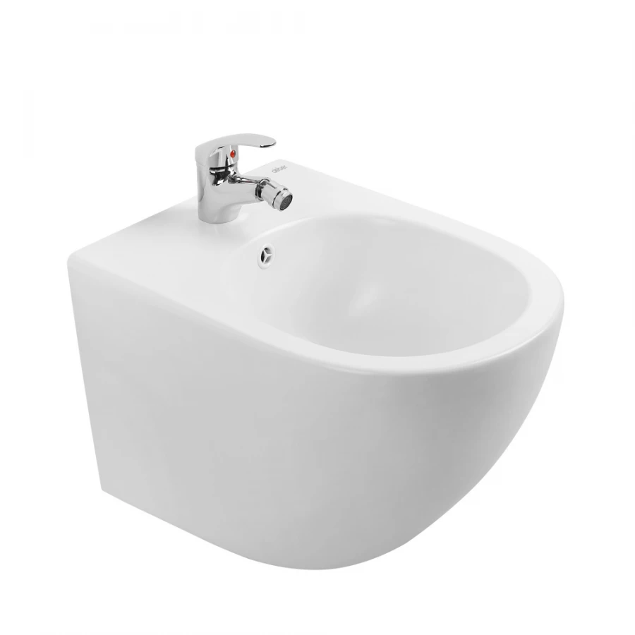 Биде Abber Bequem подвесное белое матовое AC1150MW