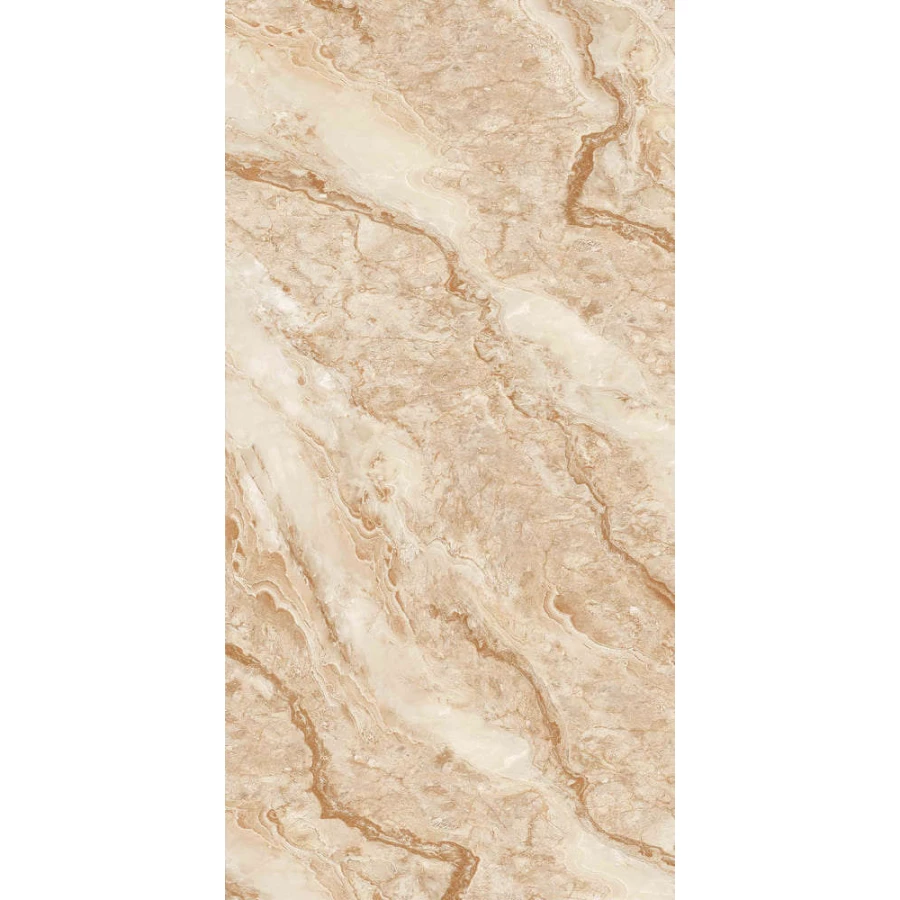 Керамогранит Zibo Fusure Hainan Marble Sand Gold Glitter G126029G 120х60 см