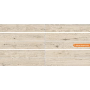 Керамогранит Gravita Dakota White Oak 120х20 см