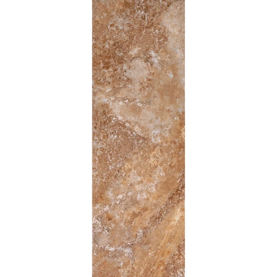 Плитка настенная Sina Tile Cemento Brown 9990 глянцевая коричневая 90х30 см