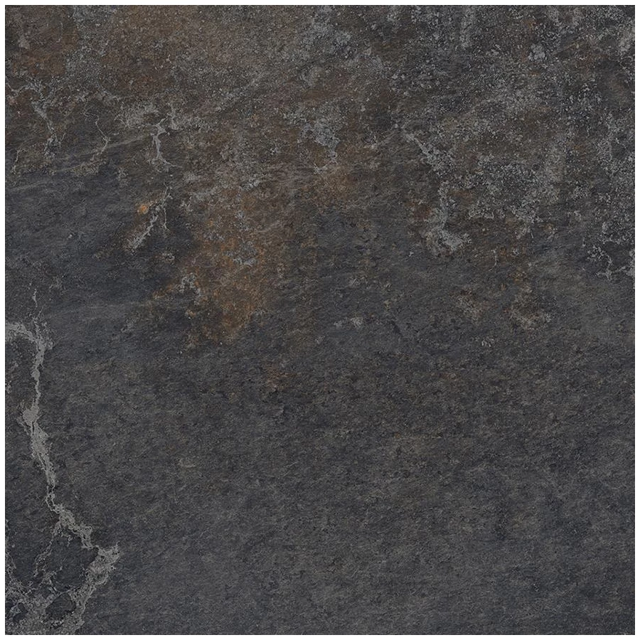 Керамогранит Laparet Blaze Nero графитовый Сатинированный Карвинг 60х60 см