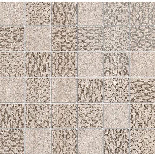 Декор Kerama Marazzi Про Дабл бежевый мозаичный 30х30 см