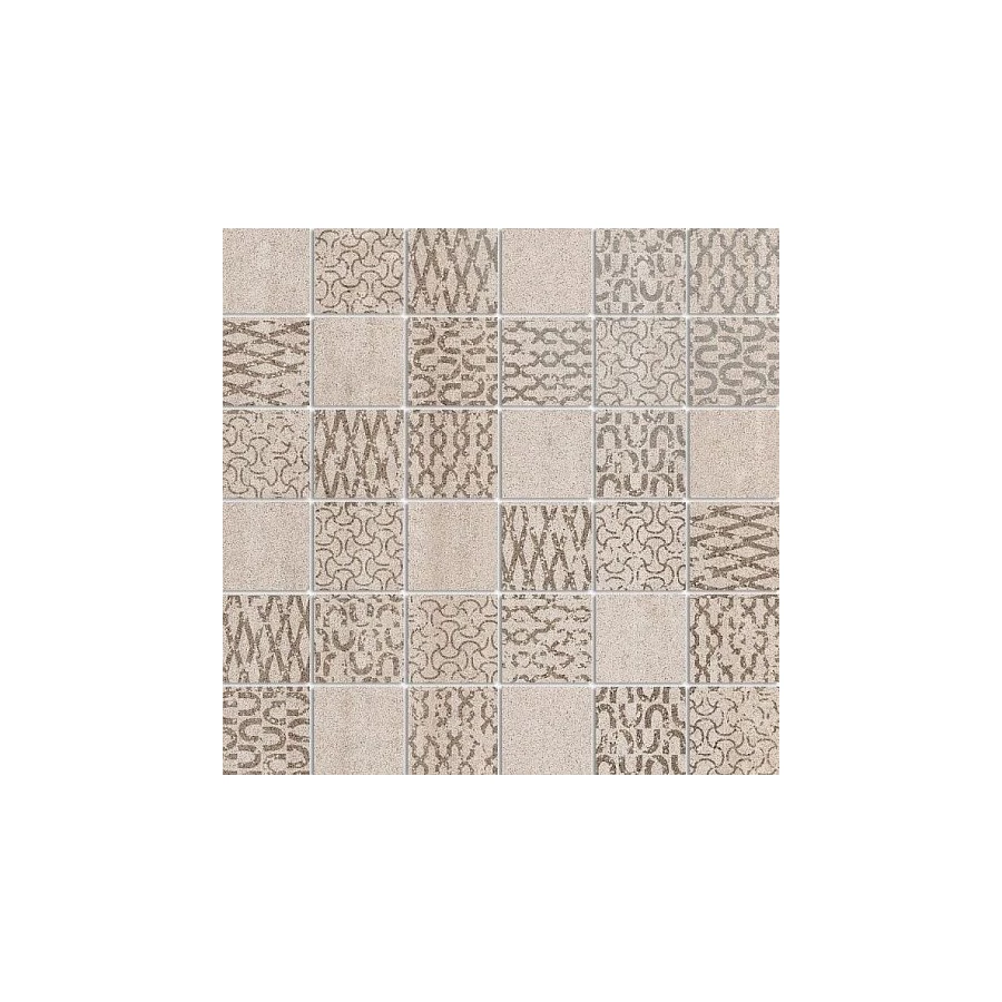 Декор Kerama Marazzi Про Дабл бежевый мозаичный 30х30 см