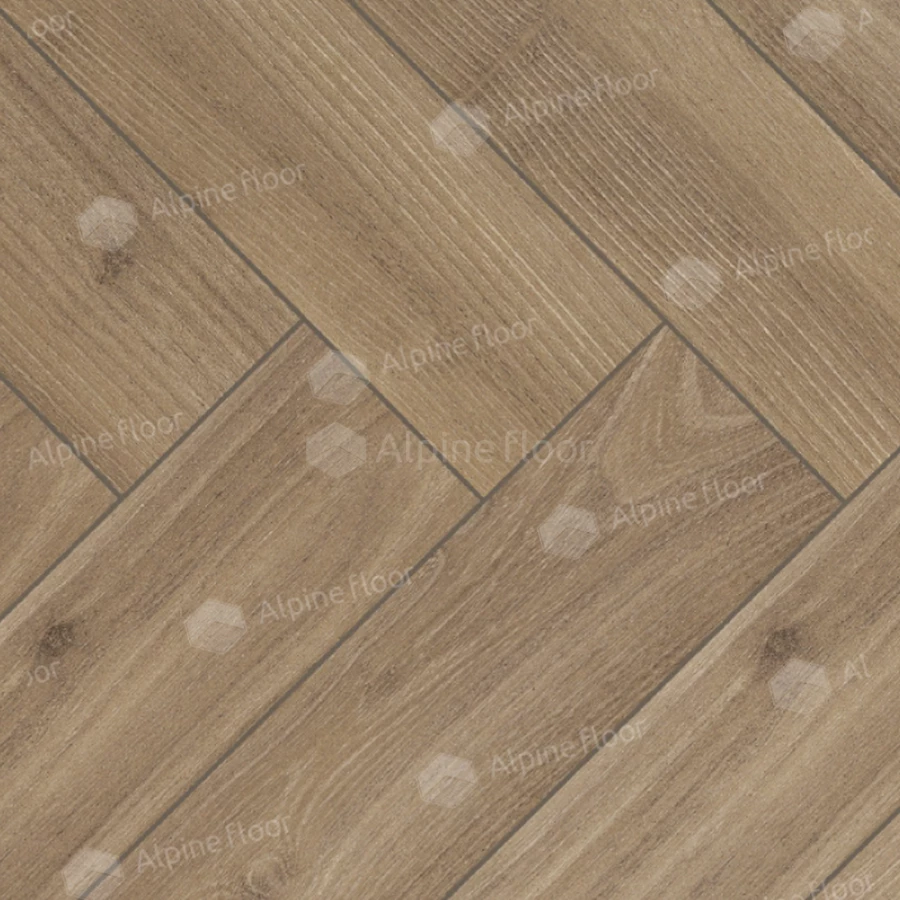 Ламинат Alpine Floor Herringbone 10 Дуб Венето LF107-10 33 класс 10 мм