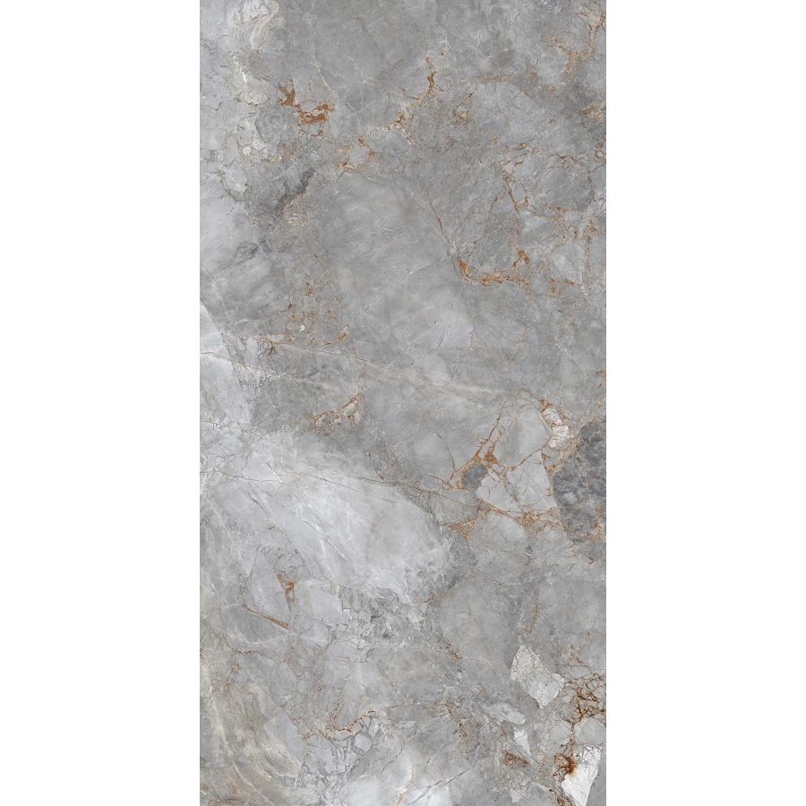 Керамогранит Realistik Stone Grey Lapato Carving серый 120x60 см